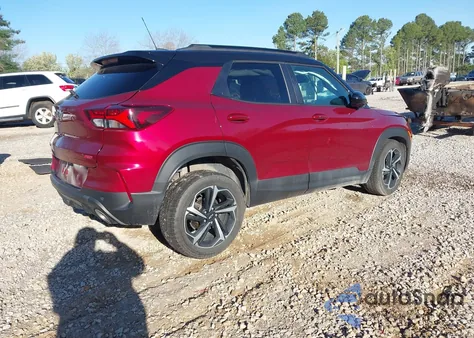 2022 Chevrolet Trailblazer Fwd Rs из США, поврежденный, VIN KL79MTSL1NB083046